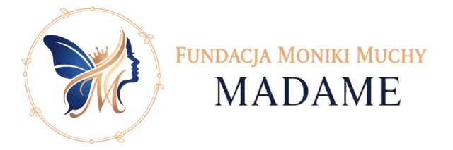 Logo fundacji Moniki Muchy "Madame"